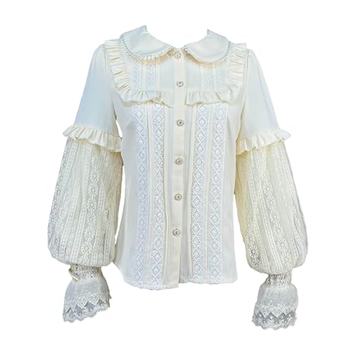liten リテン　Sweet pea Blouse　ホワイト Sweet Pea Blouse in White Lace – Beau & Ro
